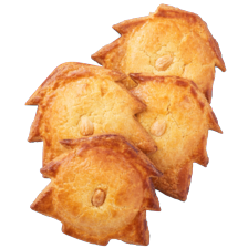 Kerstboom gevulde koek